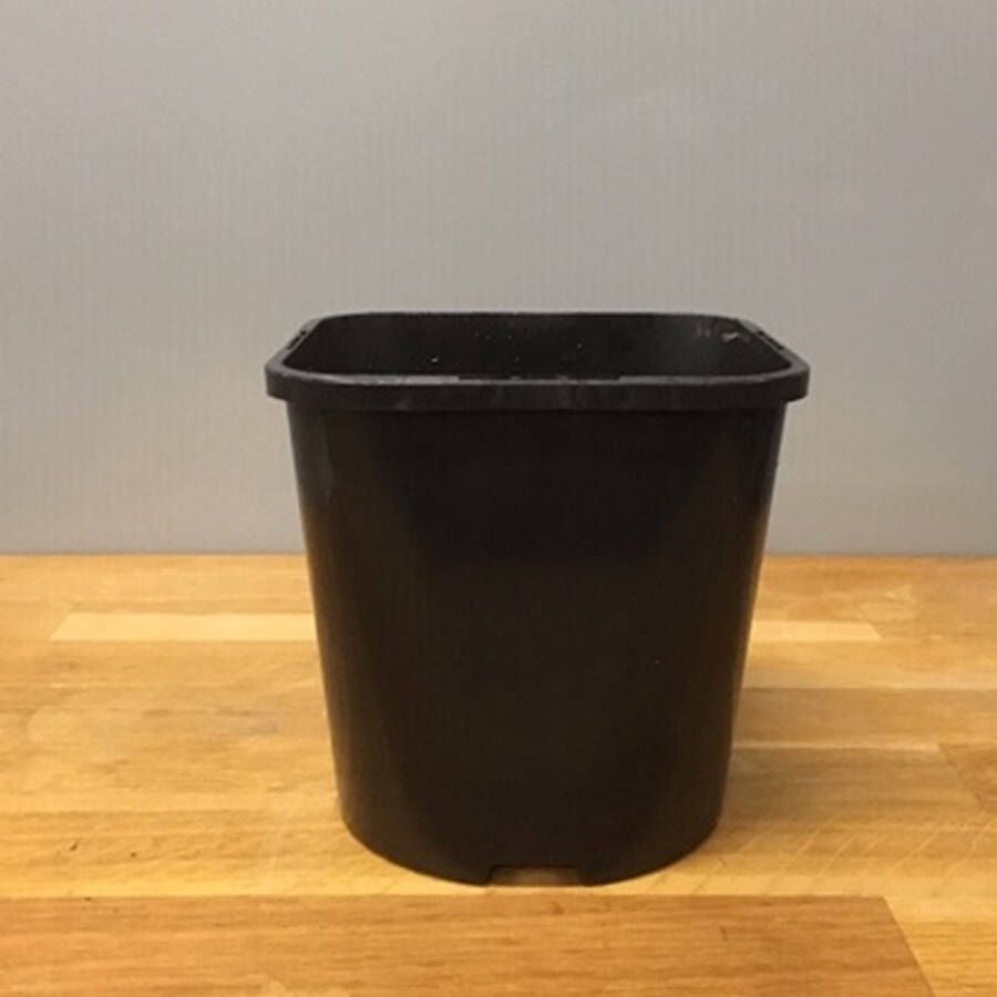 Tas Boomkwekerij Kweekpot Zwart Vierkant Rond 2 liter 14cm (10 stuks)