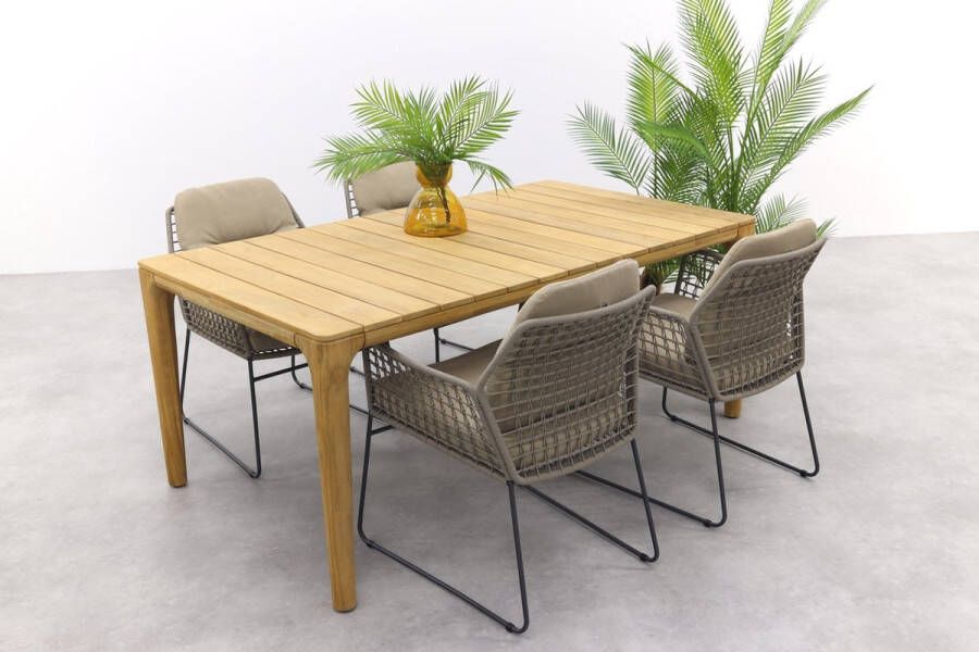 Taste by 4-Seasons Outdoor Taste Albano tuinstoel (1 stuk) Taupe Antraciet