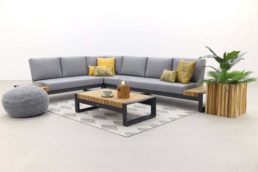 Taste by 4 Seasons Outdoor Taste Matisse loungeset Antraciet 5 delig