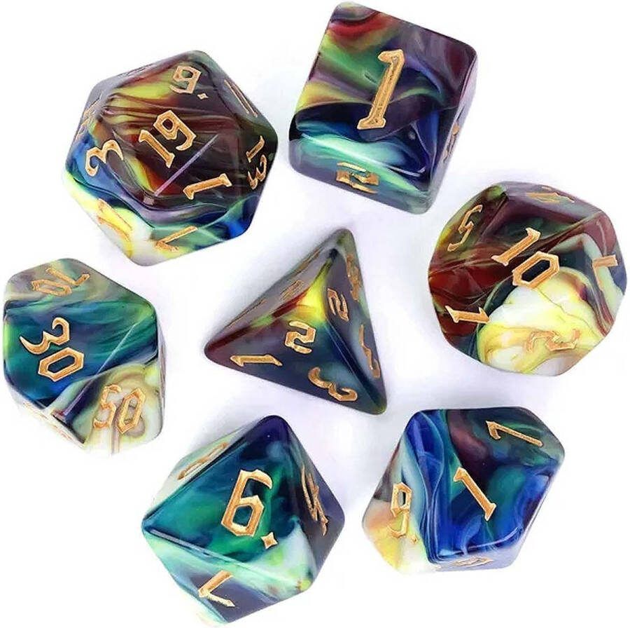 Tavern Dice Chromatic Orb Dice Set