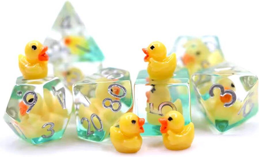 Tavern Dice Duck Resin Dice Set