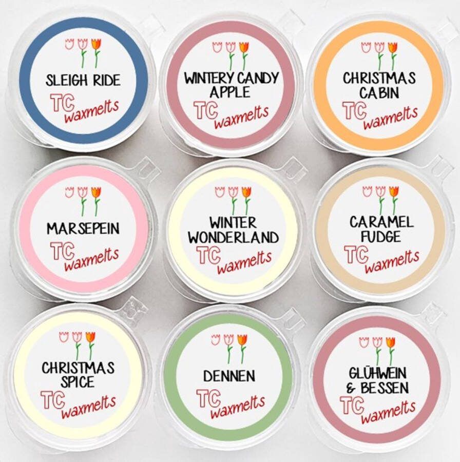 TC Geurbrander Brons-bruin + Waxmelts Winter- en Kerstgeuren No. 1