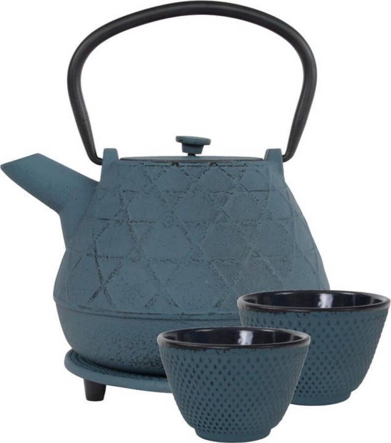 Teaclassix Theeset Hewi 1 l Blauw (set van 4)