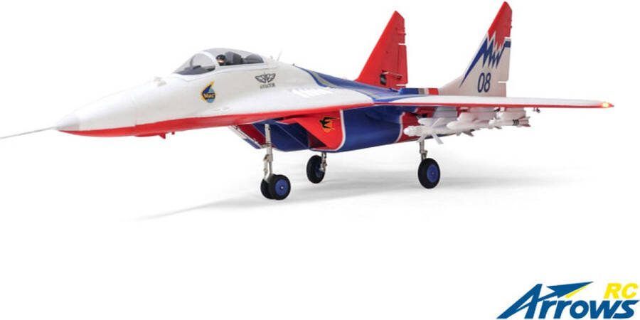 Team-Corally Arrows RC MIG-29 Twin 64mm EDF 906mm PNP w Electric Retracts