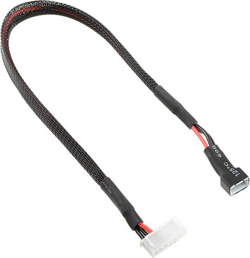 TEAM CORALLY Balanceer kabel 2S Batterij 2S XH stekker Lader 6S XH stekker Siliconen kabel 22AWG 30cm 1 st