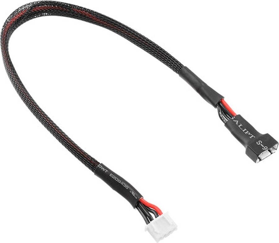 TEAM CORALLY Balanceer kabel 3S Batterij 3S XH stekker Lader 3S XH stekker Siliconen kabel 22AWG 30cm 1 st