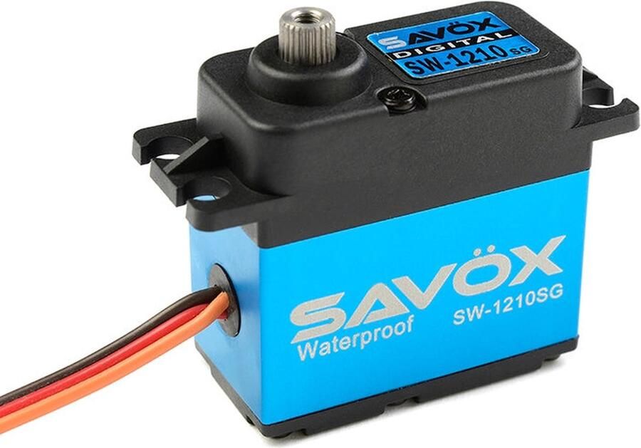 Team-Corally Savox Servo SW-1210SG Digital Coreless Motor Waterproof Staal tandwielen