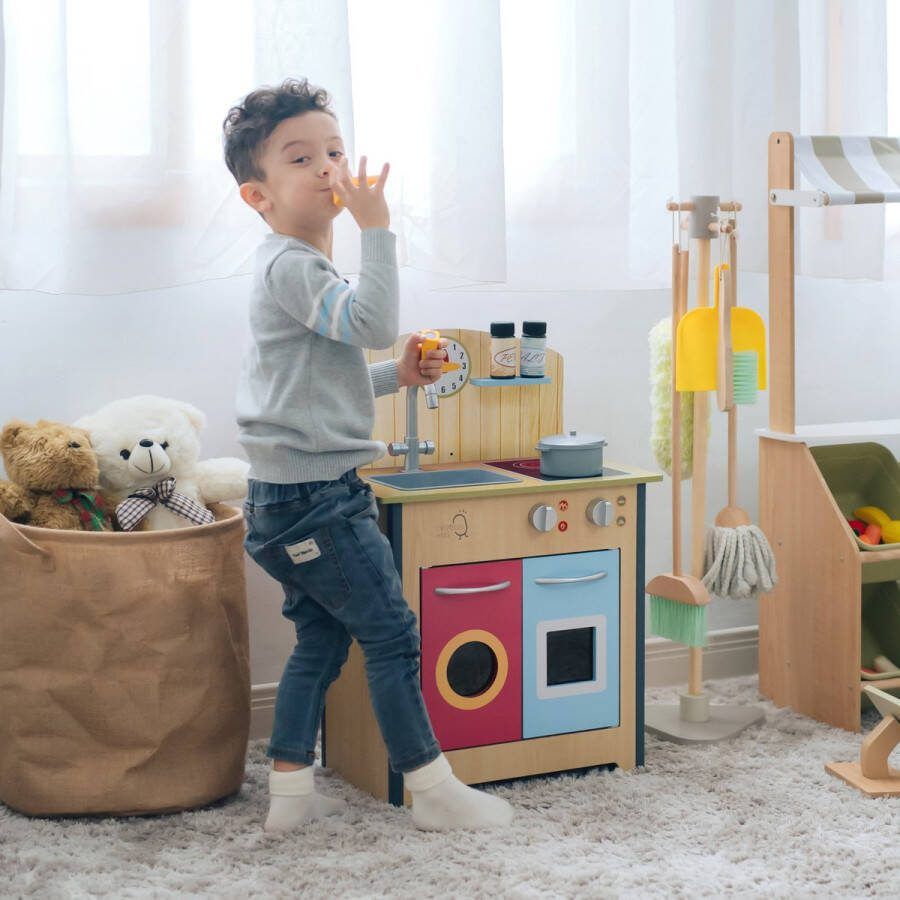 Teamson Kids Klassiek Houten Speelkeuken Kinderspeelgoed Rollenspel Speelgoed Hout