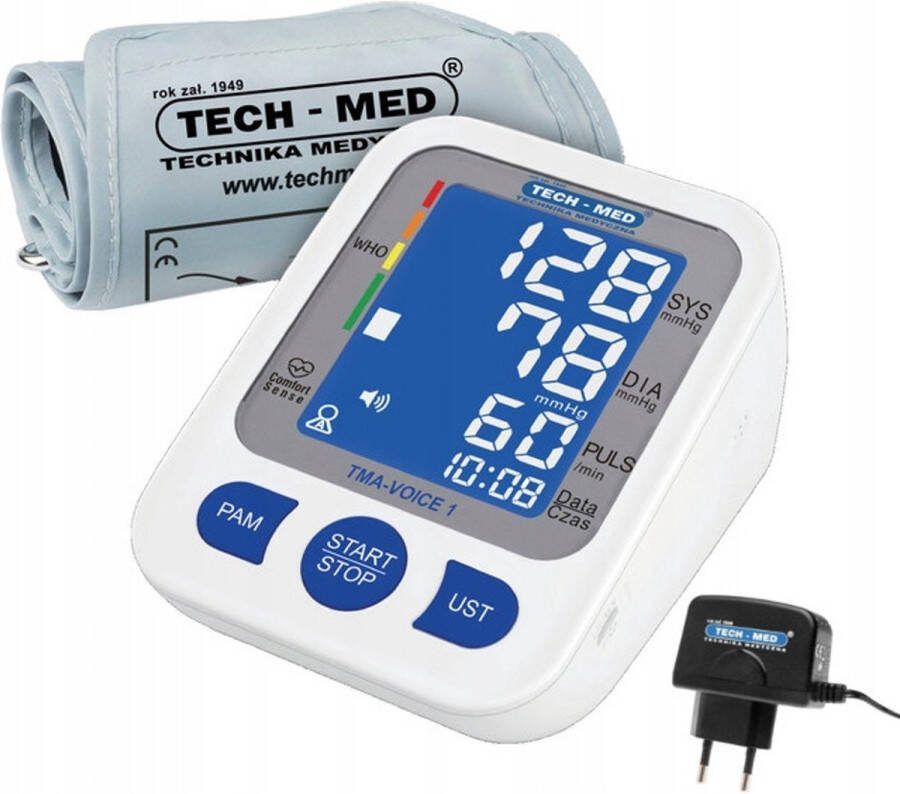 Tech-Med digitale bovenarm bloeddrukmeter