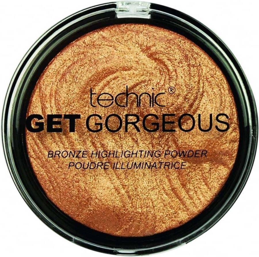 Technic Get Gorgeous Highlighting Powder 24CT Gold