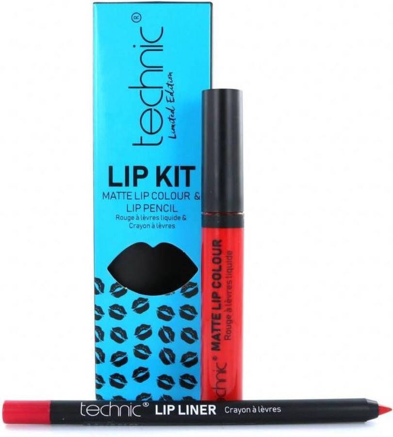 Technic Lip Kit Lipliner & Lipstick Lady Bird