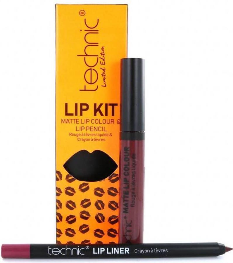 Technic Lip Kit Lipliner & Lipstick Oh So Wicked