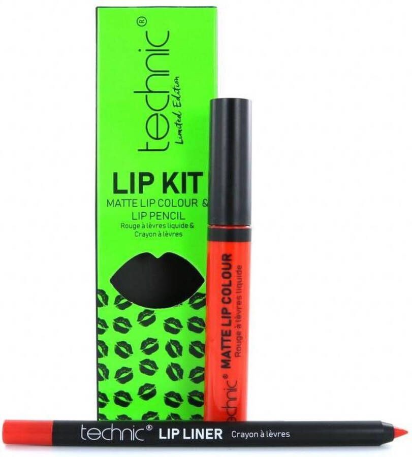 Technic Lip Kit Lipliner & Lipstick Wild Child