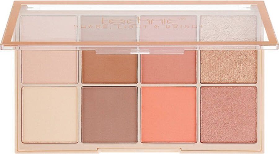 Technic Shade Light & Bright Contour Blush & Highlight Palette