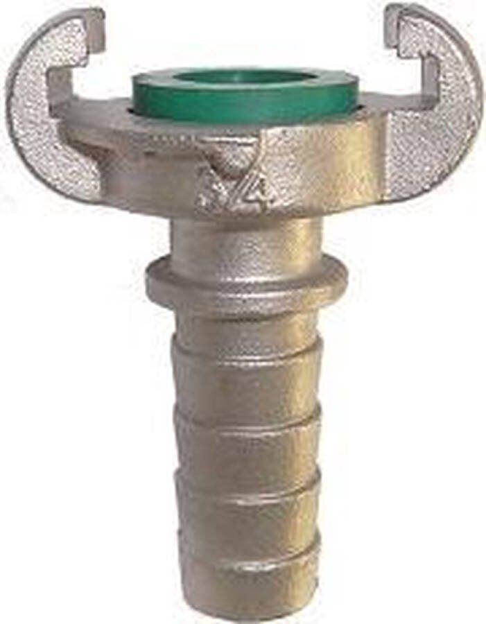 Techniparts Luchtkoppeling Klauwkoppeling met Tule 13 mm RVS