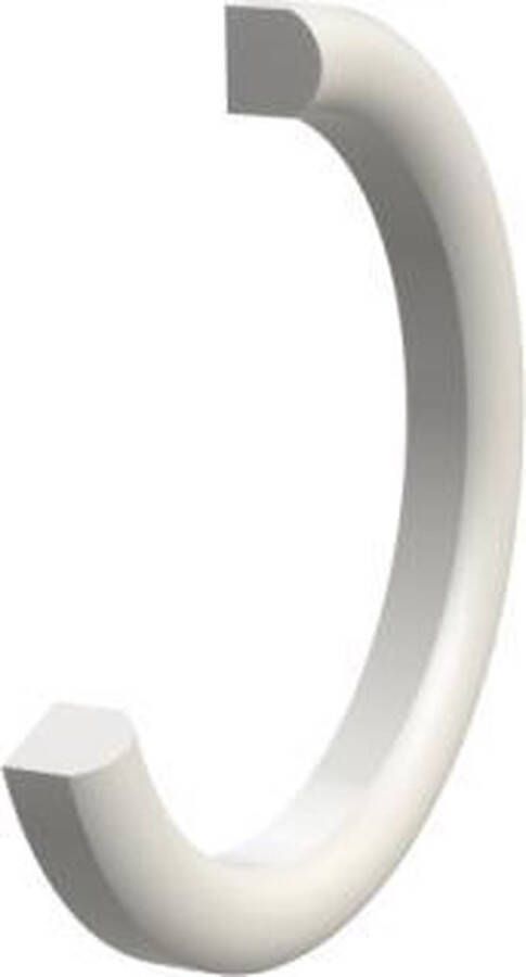 Techniparts Melkring Zuivelkoppeling Dichting 36x46x5 PTFE Wit