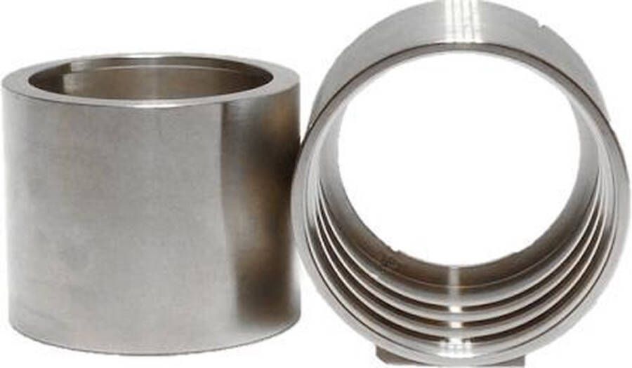 Techniparts Pershuls DIN 11851 ISO 65 x 8mm TBV slang 79-82mm Zuivelkoppeling RVS 316