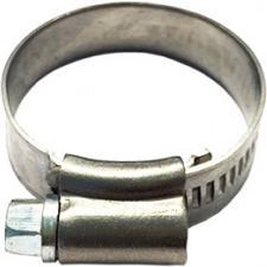 Techniparts Slangklem MB Wormschroef W4 (RVS-304) Klembereik 251-282mm