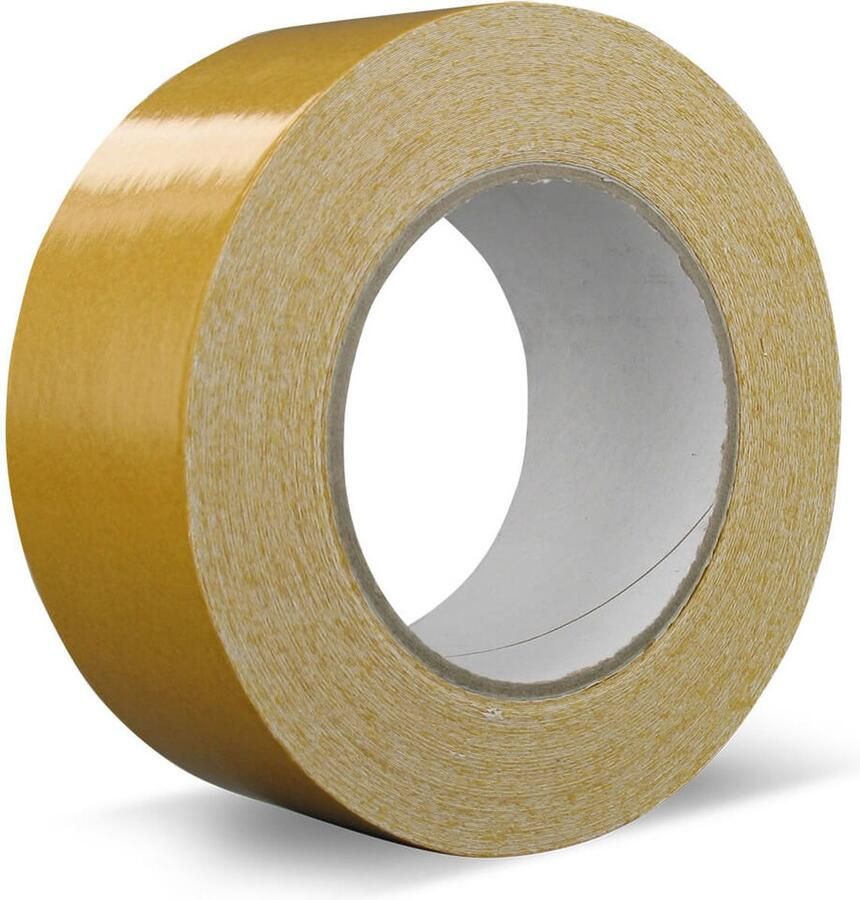 Techno Tape TechnoTape Dubbelzijdige Tape Linnen 730 GDA Wit 50 mm (x 25 meter)