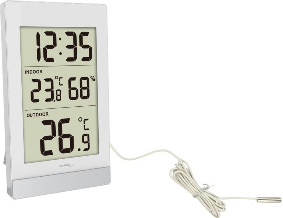 Technoline WS 7039 Weerstation Binnen en buiten temperatuur Binnen luchtvochtigheid Alarm Wit