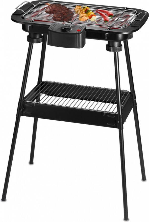 Techwood 836P Elektrische Barbecue op statief Tafelbarbecue 2000 Watt