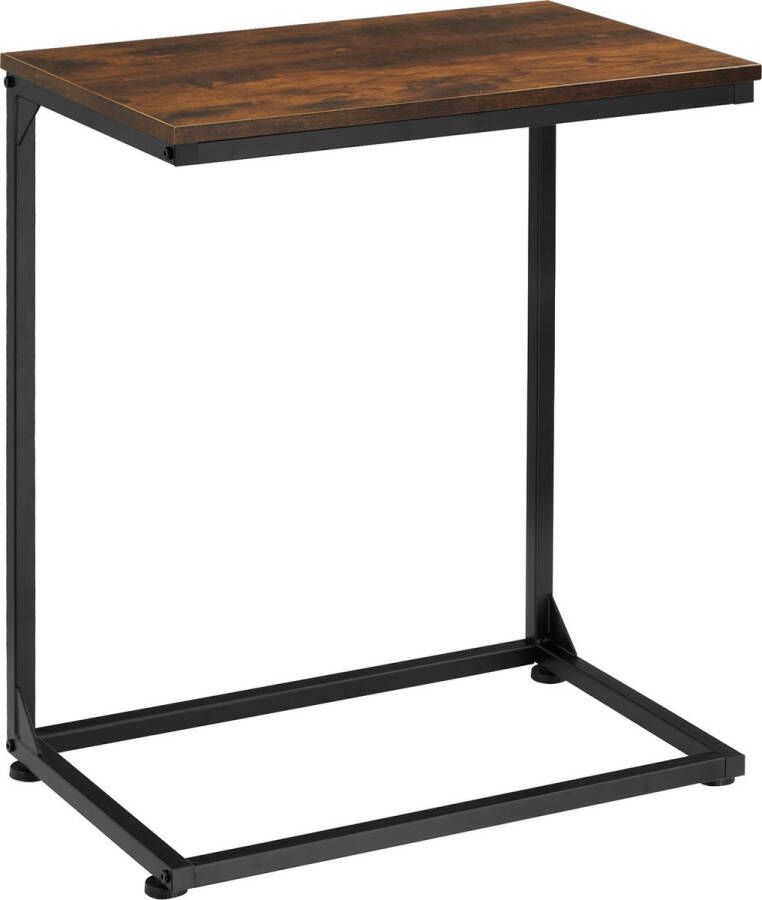 Tectake Bijzettafel Cardiff industrial dark sidetable 404261