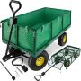 Tectake Bolderwagen Transportkar Tuinkar Bolderkar 550kg 401029 - Thumbnail 1