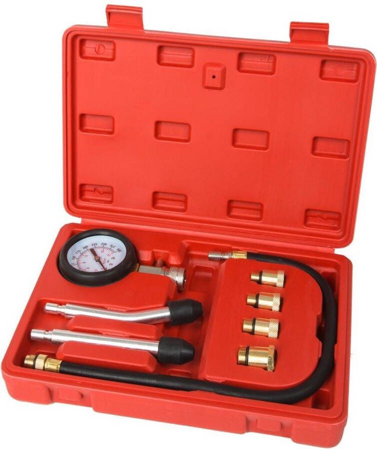 Tectake Compressiemeter Compressie Tester Meter Voor Benzine 401126