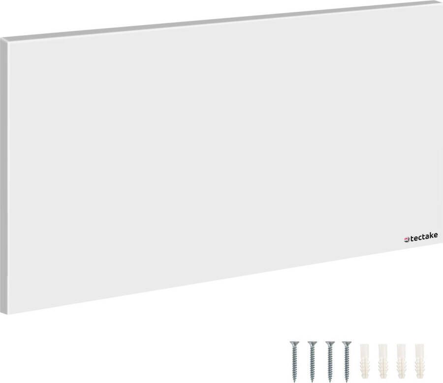 Tectake Infraroodpaneel met thermostaat en omval- en overhittingsbeveiliging Verwarming Verwarmingspaneel Electrische kachel ISP TH 900 watt 120x2 5x60cm 405013