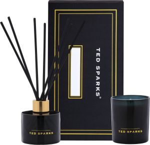 Ted Sparks Geurkaars & Geurstokjes Diffuser Gift Set Bamboo &
