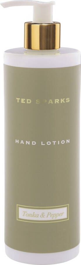 Ted Sparks hand lotion Tonka & Pepper