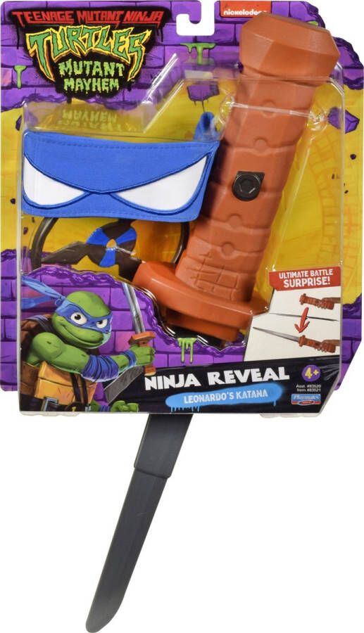 Boti Teenage Mutant Ninja Turtles Leonardo&apos;s Katana Zwaard Speelset