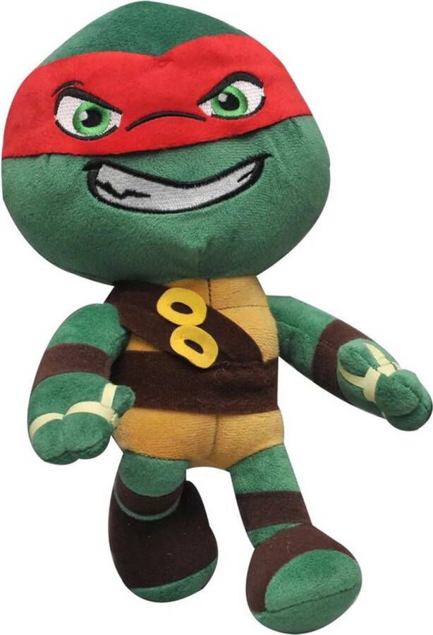 Teenage Mutant Ninja Turtles Raphael (Rood) Pluche Knuffel 30 cm {Nickelodeon Plush Toy Speelgoed knuffeldier knuffelpop voor kinderen jongens meisjes Michelangelo Leonardo Donatello Raphael}