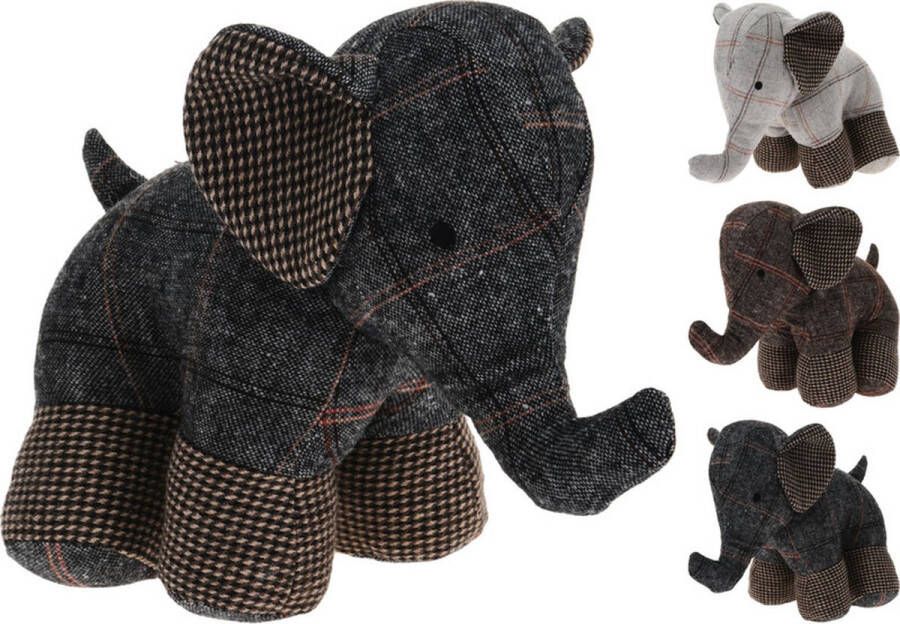 Teeninga Palmen Figuren Deurstopper Olifant 28x17x23cm
