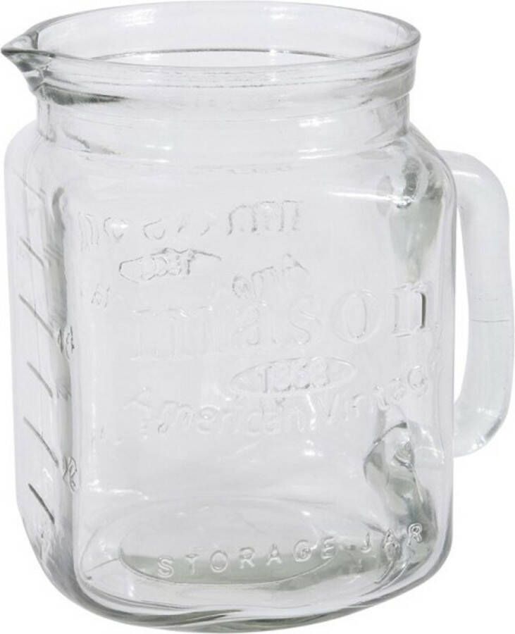Teeninga Palmen Glazen Vazen En Flessen Sapkan Glas 2000ml D13 16 H18cm
