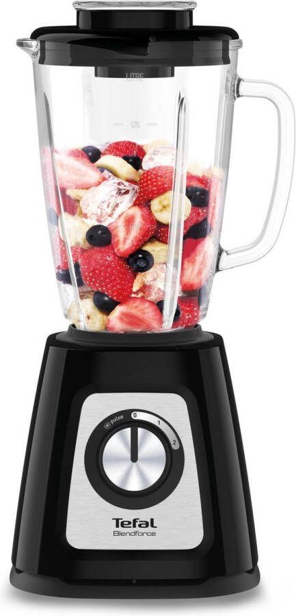 Tefal Blendforce II BL4388 Blender Glazen kom Zwart