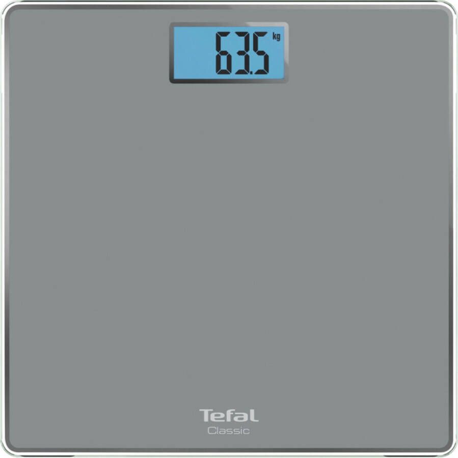 Tefal Classic PP1500 Digitale personenweegschaal 100 g nauwkeurig Tot 160 kg Grijs
