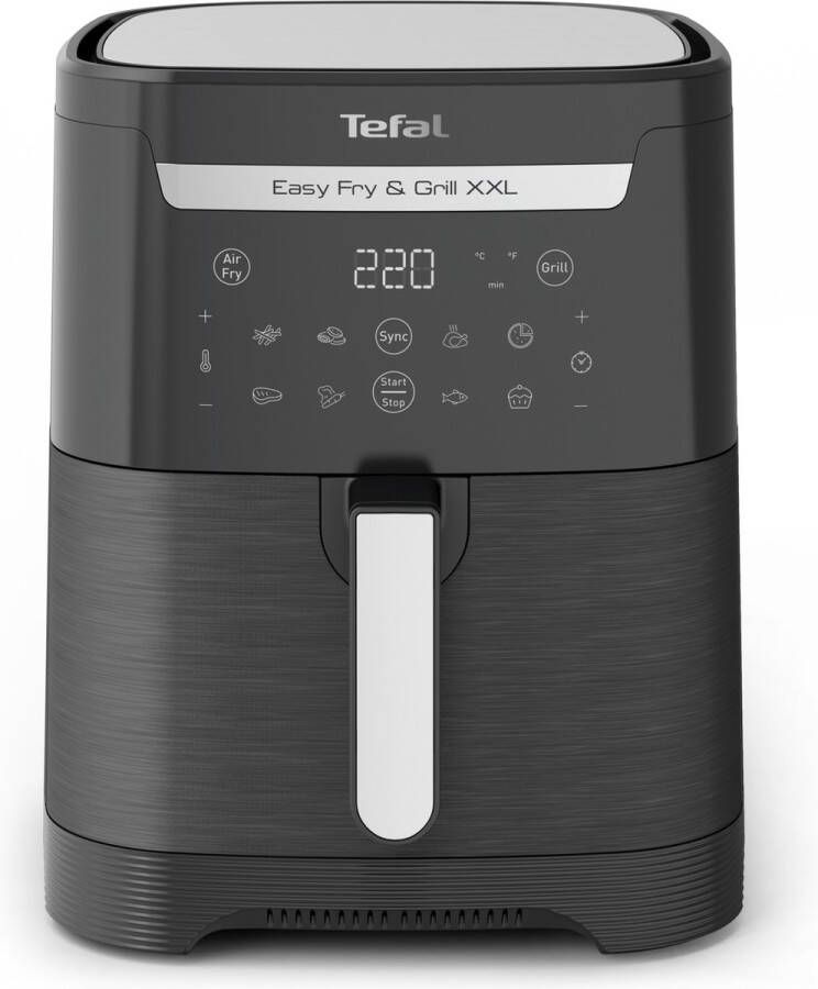 Tefal Easy Fry & Grill XXL 2-in-1 EY8018 Heteluchtfriteuse Grill Zwart