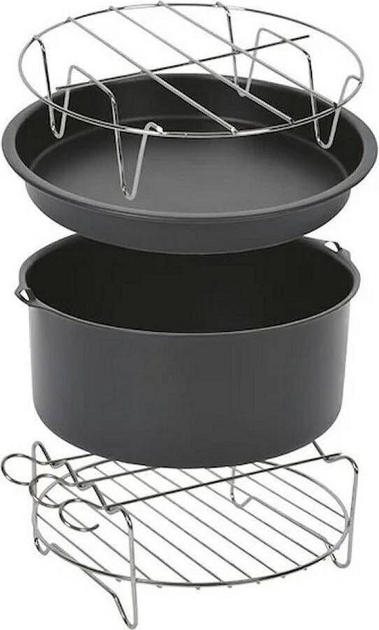 Tefal Keukenmachine accessoireset XA1120 voor heteluchtfriteuse Easy Fry XL (set 4-delig)