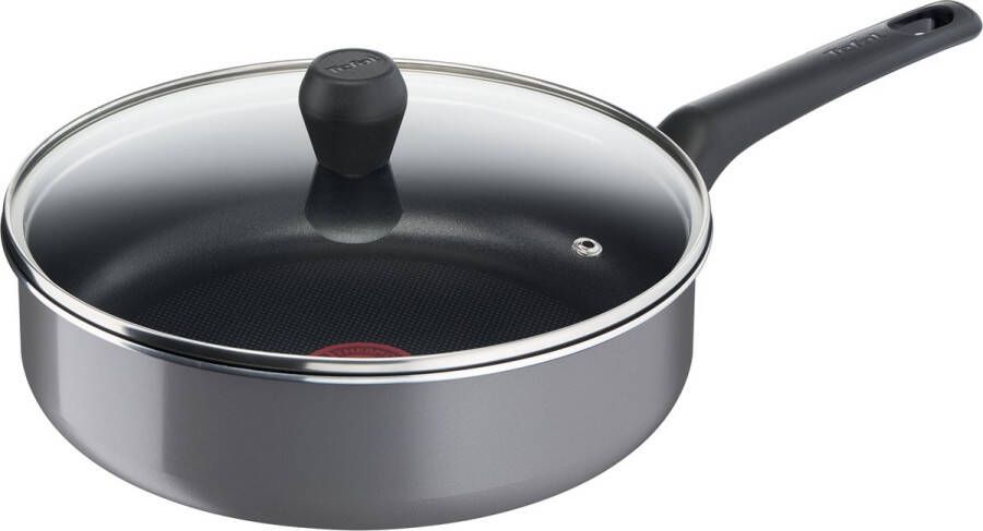 Tefal Easy Plus Hapjespan Ø 24 cm + deksel Niet geschikt voor inductie