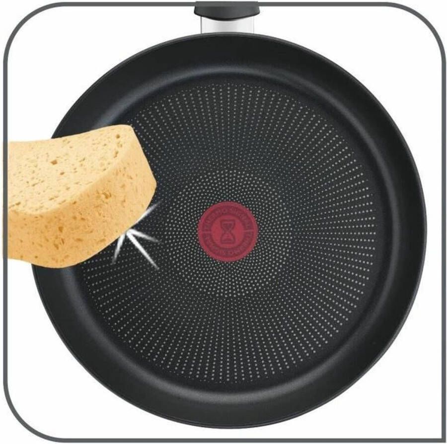 Tefal ECO-RESPECT G2542802 16 cm steelpan antiaanbaklaag inductie