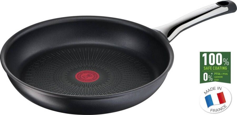 Tefal Excellence Koekenpan Inductie 24cm Anti-aanbaklaag Temperatuursensor Zwart