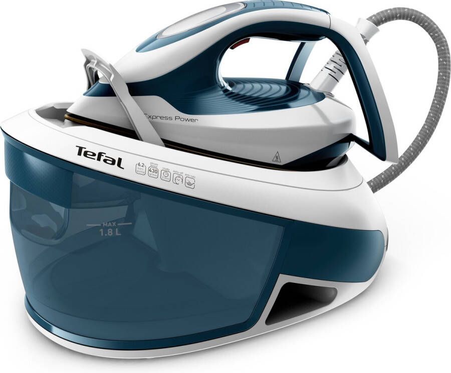 Tefal SV8111 Express Power Strijksysteem Blauw