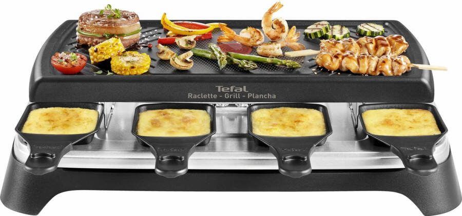 Tefal Raclette Inox Design RE4598 | Gourmet&Raclette | Keuken&Koken Fun cooking | 3168430915787