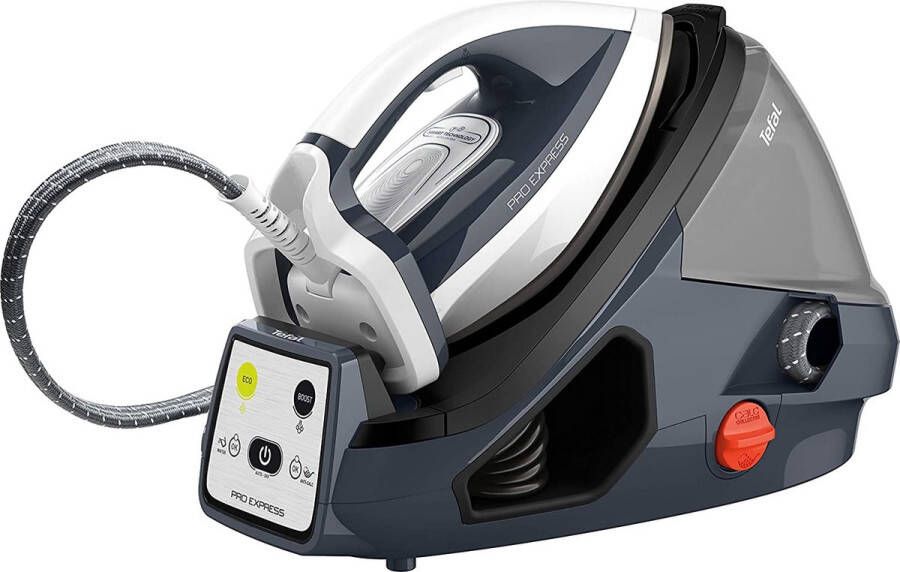Tefal Stoomstrijksysteem GV7832 Pro Express 2400 w anti-kalk-collector zelfreinigende strijkzool