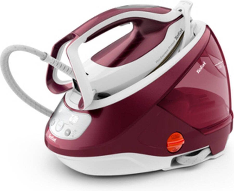 Tefal GV9220 stoomstrijkijzer station 2600 W Durilium AirGlide Autoclean soleplate Bordeaux rood Wit
