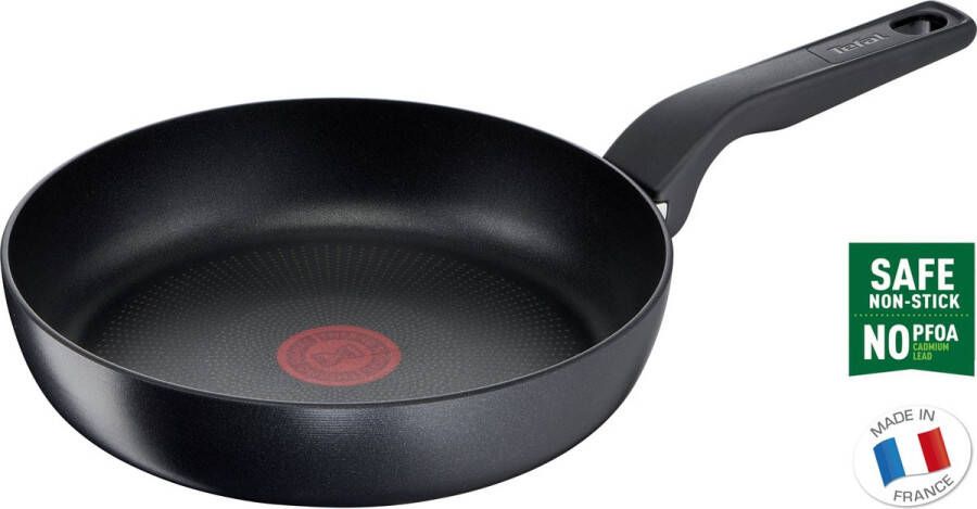 Tefal Hard Titanium PRO koekenpan 24 cm Alle Warmtebronnen incl. inductie