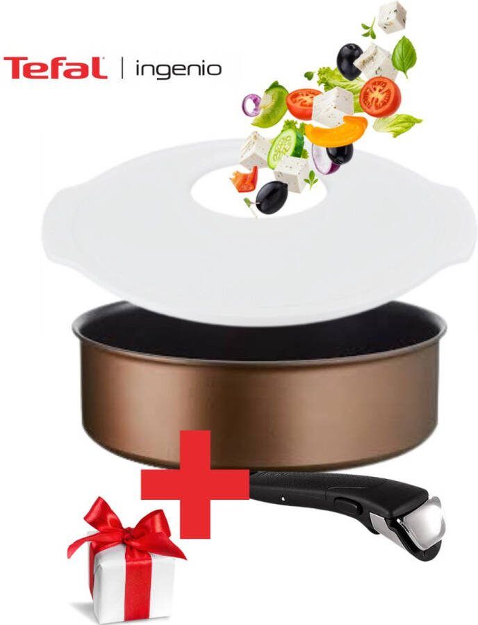 Tefal Ingenio Natural Force 3-Delig Pannenset Inclusief Geschenk Van