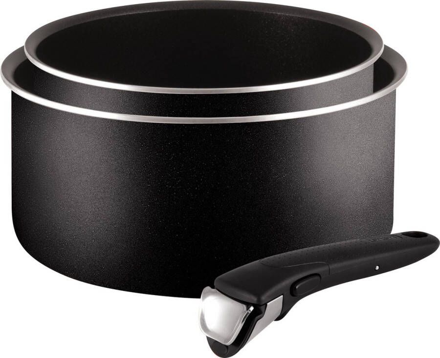 Tefal Ingenio steelPannenset 2-delig ø 18 & 20 cm met handgreep