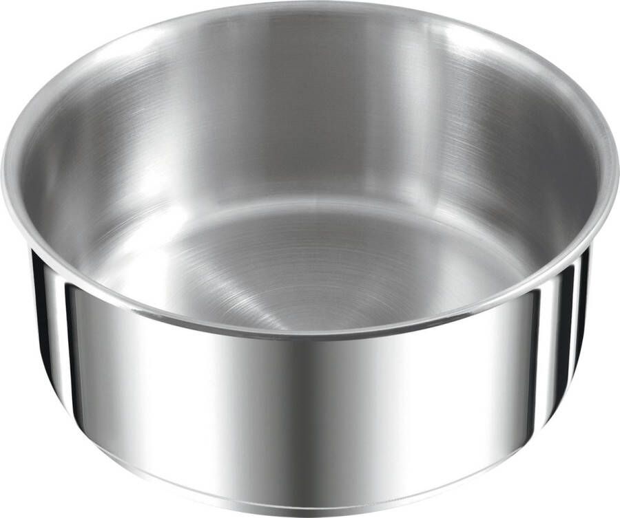 Tefal Ingenio L8982904 steelpan 18 cm roestvrijstaal zonder handgreep